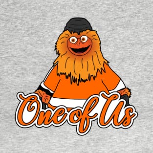 The Unauthorized Orange Hockey Mascot Fan Shirt T-Shirt